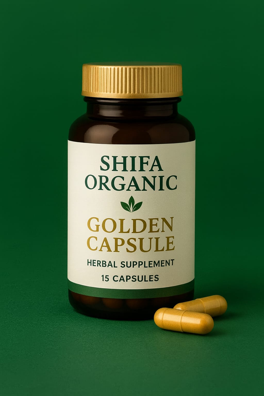 Shifa Organic – Golden Capsule | Herbal Men’s Strength & Energy Booster